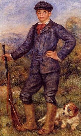 Pierre Auguste Renoir Portrait of Jean Renoir as a hunter oil painting image